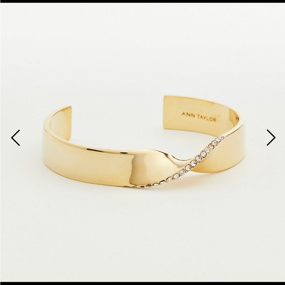 Ann Taylor Ribbon Cuff Bracelet